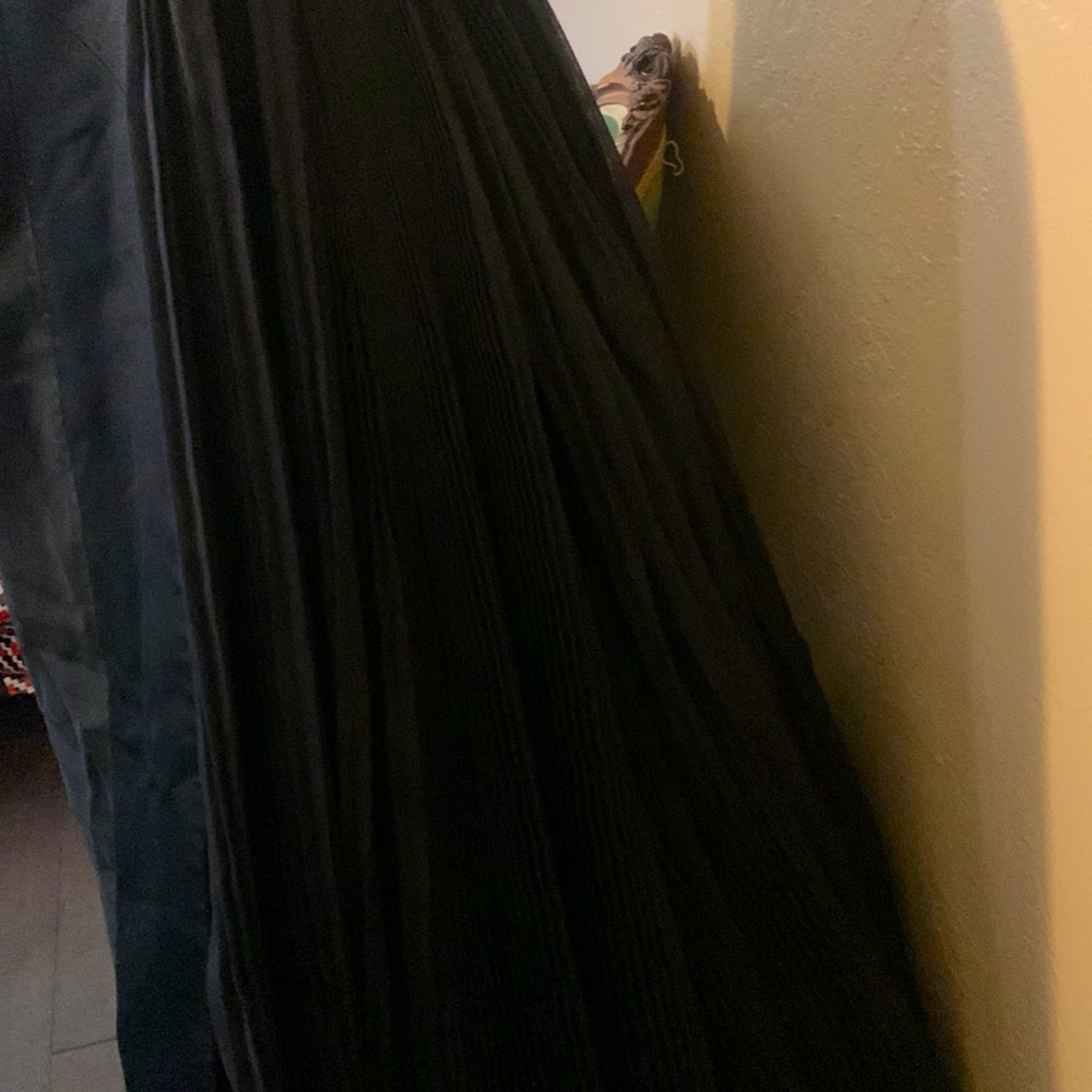 NWT KAUFMAN FRANCO Black Corsett Strapless Evening Gown.  SZ XS - Picture 7 of 13